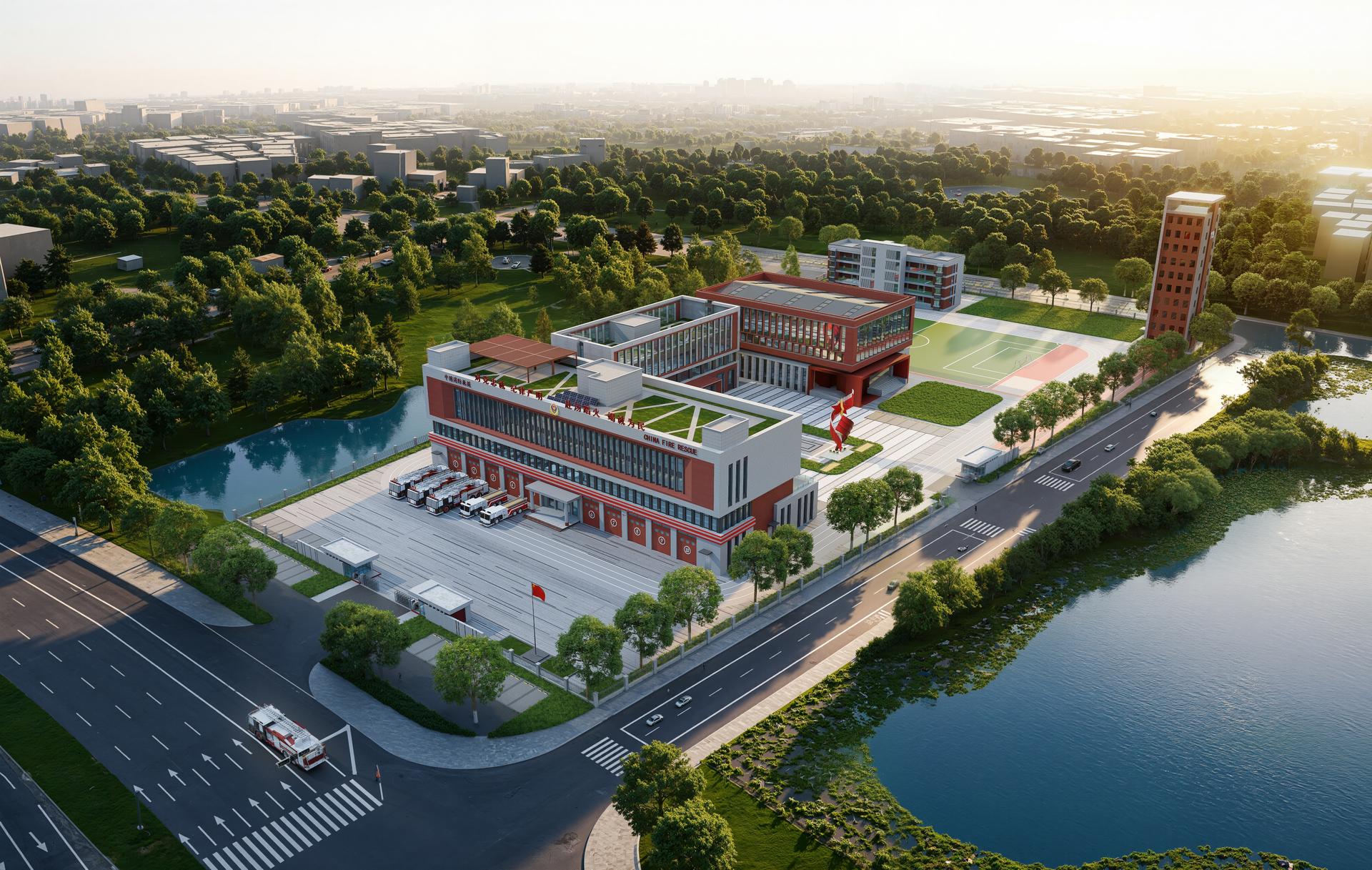 罗定消防站项目